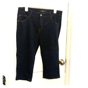 Karen T S 22 Denim Capri Pants.  Women’s S22